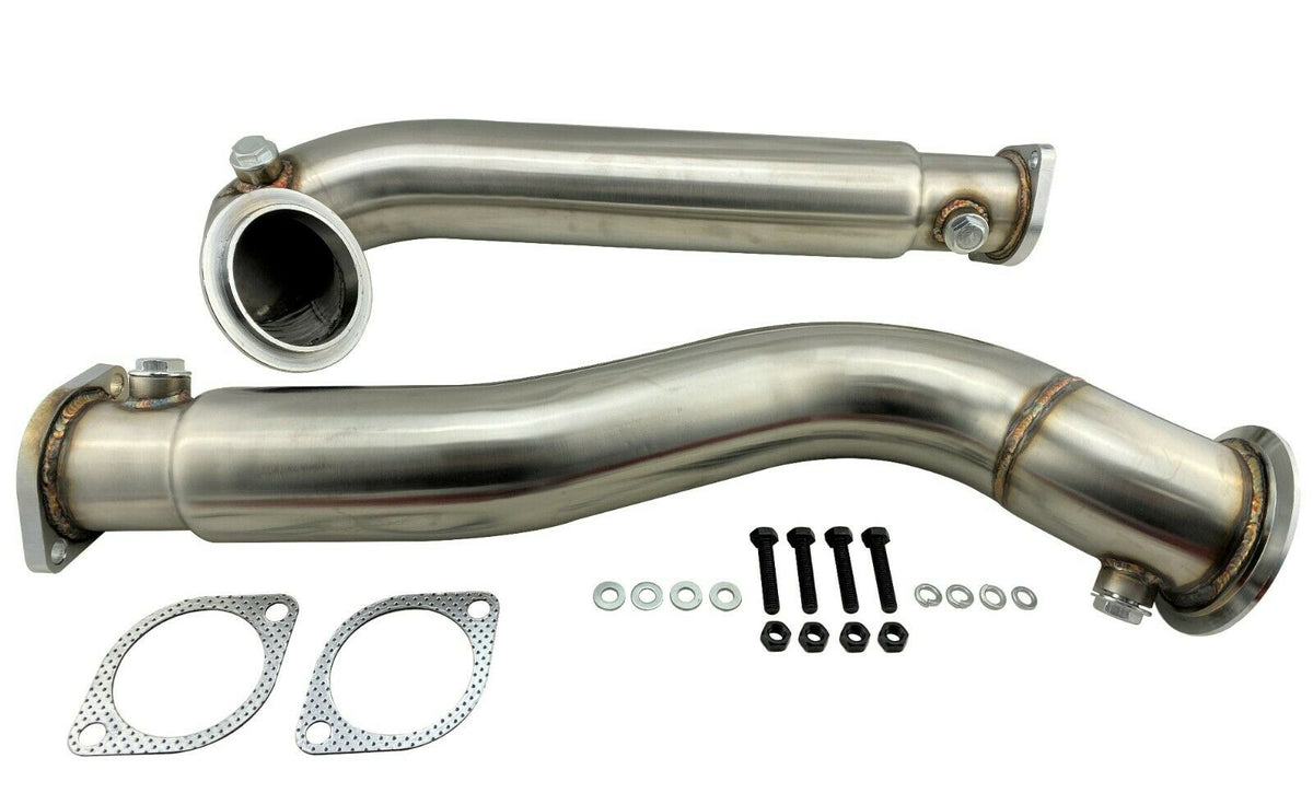 3" Performance Twin Turbo Downpipe Set for 2008 2009 2010 535i 535Xi E ...