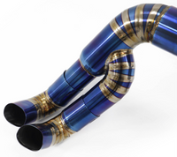 Blue Titanium X-Pipe 3 Inch Exhaust Kit for 2016-2019 R8 5.2L V10 V10+ GEN 2 MK2