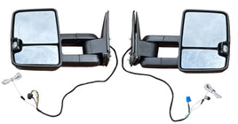 Pair Power Heated Tow Mirrors FOR 2003-06 Chevy Silverado Tahoe GMC Sierra Yukon