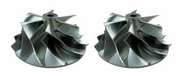 N54 Turbocharger Wheels 6+6 Billet Compressor Side FITS 135i 335i 335is 535i Xi