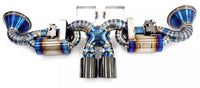 Light Weight Titanium Actuator Valved Exhaust fits 20+ 911 992 GT3 RS GT3RS 4.0L