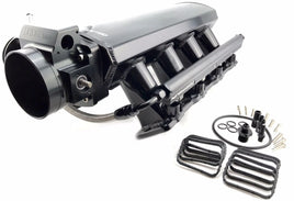 102MM BLACK THROTTLE BODY ALUMINUM TALL INTAKE MANIFOLD FOR LS3 L92 L99 LSA 6.2L