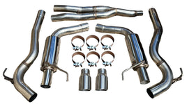 3" Dual Exhaust System FOR 2015 2016 2017 2018 2019+ Mustang 2.3L EcoBoost Turbo