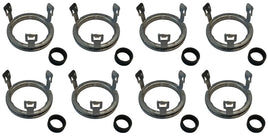 8 Pc Fuel Injectors Decouplers Seal FITS 13537564751 13538651060 N43 N53 N54 N56