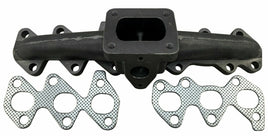 T4 T04B T76 GT45 Turbo Exhaust Manifold Header FITS Supra Aristo JZS161 2JZGTE