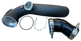 Charge Pipe for 335d Coolant Tank & Relocated Intakes 07-13 N54 N55 1M 135i 335i