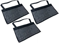 3 Dealer Plate Bags License Plate Vinyl Covers Trunk Mount Baggy Holder Bracket