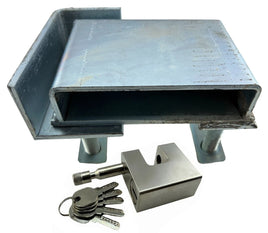 20HC 20GP 40GP 40HQ Sea Container Security Storage Bolt on Lock Box 84mm Padlock