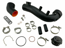 Intake Turbo Charge Pipe Kit w/ 50mm BOV FOR BMW N54 E88 E90 E92 135i 335i 335xi