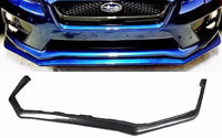 V Style Front Bumper Lip Chin Spoiler Splitter FITS 2015-2021 WRX STi 4DR Sedan