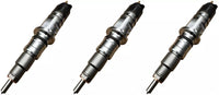3 Common Rail Diesel Fuel Injectors for 2013-17 Ram Truck Turbo Cummins 6.7L ISB