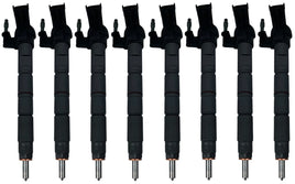 FITS 0986435410 0445117010 Fuel Injectors 6.6L V8 LML Reman Duramax Turbo Diesel