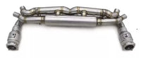 304 Stainless Exhaust System fits 2012-2019 Porsche 911 Turbo S 991.1 991.2 3.8T