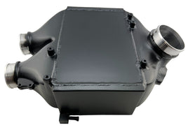Top Mount Dual Pass Water to Air Cooler Large Upgraded Intercooler FITS M3 M4 F80 F82 S55 Twin Turbo