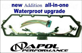 FORD POWERSTROKE 7.3L VALVE COVER GASKET + FUEL INJECTOR & GLOW PLUG HARNESS SET