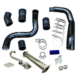 Intercooler Pipe and Boot Kit CAC Boots for 03-07 Powerstroke Turbo Diesel 6.0L