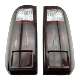Dark Smoke Tinted Tail Lights Brake Lamp Pair for 08-16 F250 F350 F450 SuperDuty
