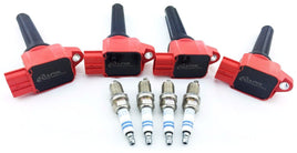 MITSUBISHI LANCER EVOLUTION X IGNITION COILS PACK EVO JDM 10 & BOSCH SPARK PLUGS