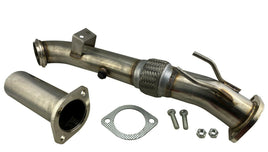 3" HiFlow Turbo Outlet Downpipe Exhaust w/ Gasket for 13+ Focus ST 2.0L Ecoboost
