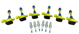 6 Ignition Coils & Spark Plugs for 02-08 350Z M35 G35 3.5 Skyline Stagea VQ25DET