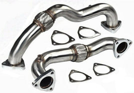 Turbo Manifold Exhaust Up Pipes for 08-10 F250 F350 F450 6.4L Powerstroke Diesel