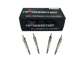 4 Pcs Glow Plugs for MK4 MK5 Jetta Golf Beetle TDI BEW BRM 1.9L Plug N10591608