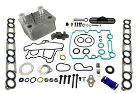 Oil Cooler + Gaskets + Blue Spring FPR Upgrade for 6.0L Powerstroke Turbo Diesel