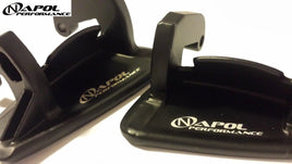 MAZDA RX-7 1993-2002 FD RX7 BLACK ALUMINUM DOOR HANDLES SET JDM FD3S R1 TURBO /  Free shipping in US & Canada !