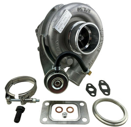 T04E T3/T4 .63 Turbo Turbocharger Compressor 350HP Internal Wastegate 2.5" VBand