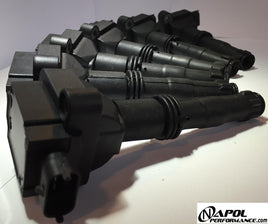 6 IGNITION COILS PORSCHE 996 997 987 GT3 BOXSTER / CAYMAN / CARRERA TURBO