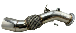 3.5" Turbo Exhaust Downpipe for N55 535i 640i 740Li F01 F10 F11 F07 F12 F13 3.0L