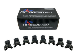 8 Pack Fuel Injector Connector Adapter EV6 to EV1 USCAR LS2 LS3 LSX LS1 LT1 TPI
