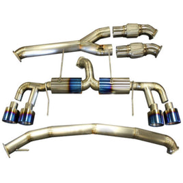 Full 3" Titanium Exhaust System for 2009-18 Nissan Skyline R35 GTR GT-R VR38DETT