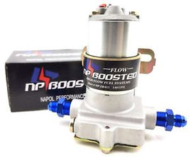 Hi Performance Inline 140GPH Universal Electric Fuel Pump & 3/8" to AN6 Fittings