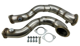 N54 Twin Turbo Exhaust Downpipe for 07+ 335Xi TT N54 AWD X-Drive E90 E91 E92 E93