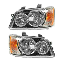 Headlights Headlamps Left & Right Pair Set NEW for 01-03 Toyota Highlander