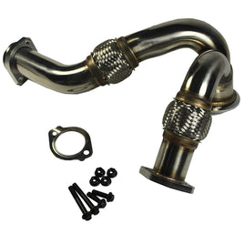 2003-2007 Ford 6.0L Turbocharger Y Pipe Up Pipe Kit For V8 Powerstroke Diesel