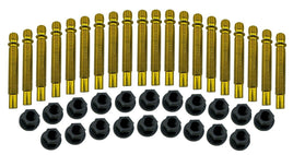 20 Pcs Wheel Stud Conversion Kit Extended Length 90mm + Lug Nuts 12x1.5 E Series