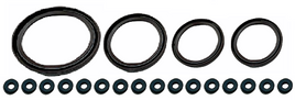 Front + Rear Main + Valve Cover Gasket Bolt + Cam Seals FOR 2JZGTE 2JZ-GTE 2JZGE