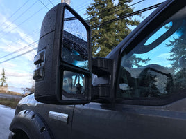 Fits 1999-2007 FORD F-SERIES F250 F350 F450 F550 POWER + HEATED + SMOKED SIGNALS TOWING TOW SIDE VIEW MIRRORS SET