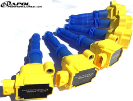 NEW 6 IGNITION COIL PACKS PORSCHE 1998-2003 911 3.4L 2.7L 2.5L 97-02 986 BOXSTER