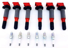 IGNITION COIL PACKS 330Xi 525i 528i Xdrive 530i 535i 2.5L 3.0L & NKG PLUGS 3199