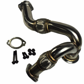 New Turbocharger Y-Pipe Up Pipe Kit For 2003-2007 Ford F-250 F-350 F-450 F-550 Super Duty 6.0L Powerstroke Diesel
