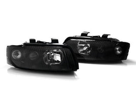 02-05 Audi A4/S4 B6 Sedan/Wagon Helix by Depo E-Code Projector Headlights Black