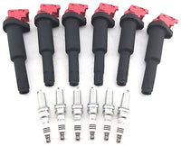 BMW E90 E91 E92 E93 128i 328i X3 X5 06-13 6 Ignition Coils + 6x NGK Spark Plugs